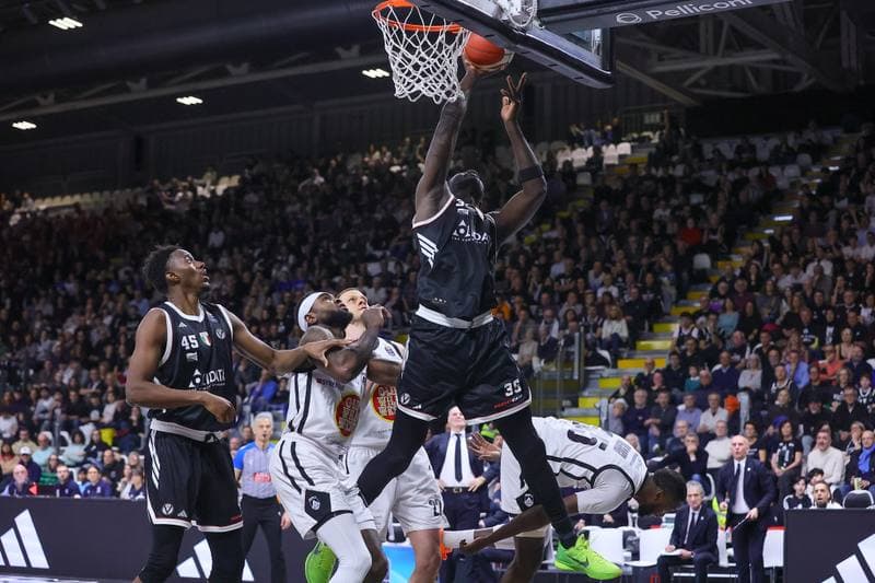 Basketball. Italian Serie A. Virtus Olidata Bologna - APU Old Wild West Udine. 15.02.2026