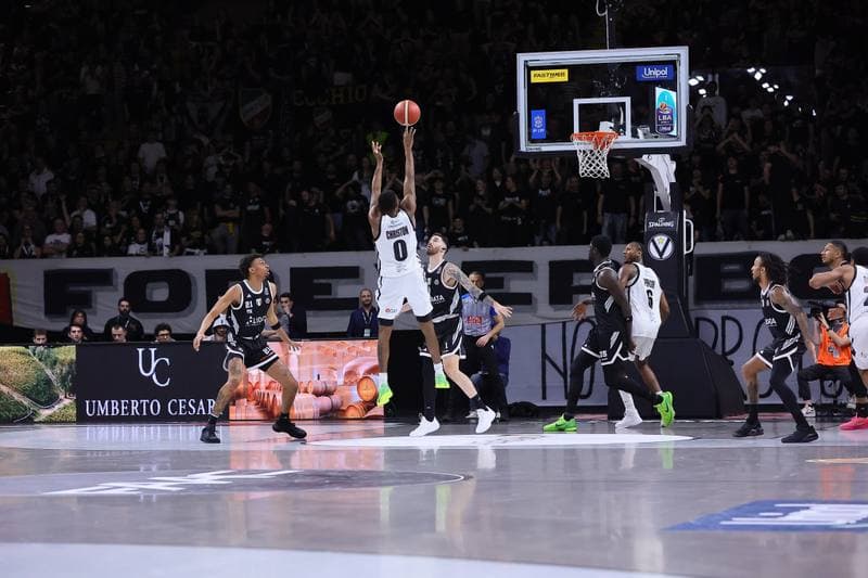 Basketball. Italian Serie A. Virtus Olidata Bologna - APU Old Wild West Udine. 15.02.2026