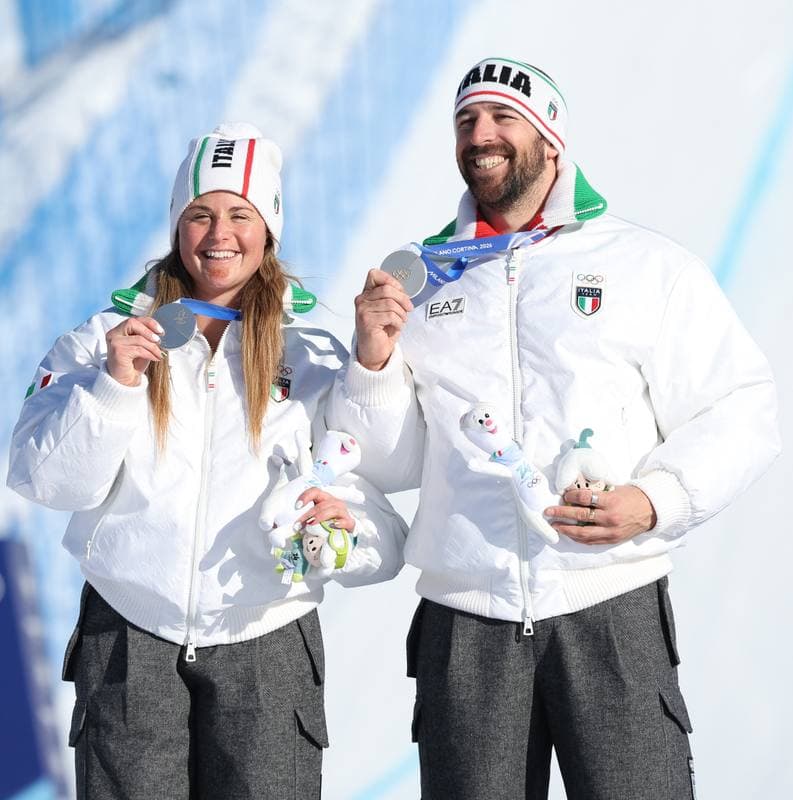 Snowboard. Olympic Winter Games Milano-Cortina 2026. Mixed Team Snowboard Cross. 10.02.2026