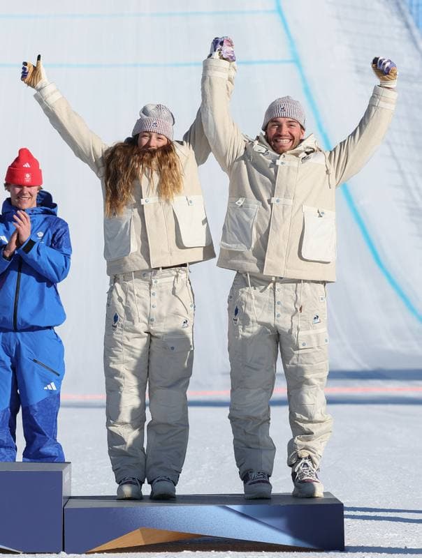 Snowboard. Olympic Winter Games Milano-Cortina 2026. Mixed Team Snowboard Cross. 10.02.2026