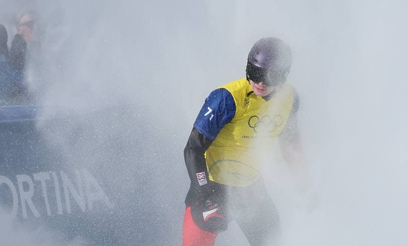 Snowboard. Olympic Winter Games Milano-Cortina 2026. Mixed Team Snowboard Cross. 10.02.2026