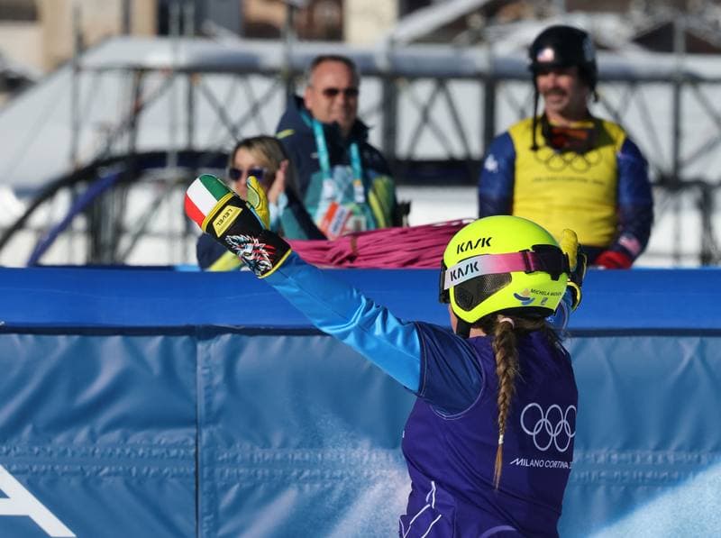 Snowboard. Olympic Winter Games Milano-Cortina 2026. Mixed Team Snowboard Cross. 10.02.2026