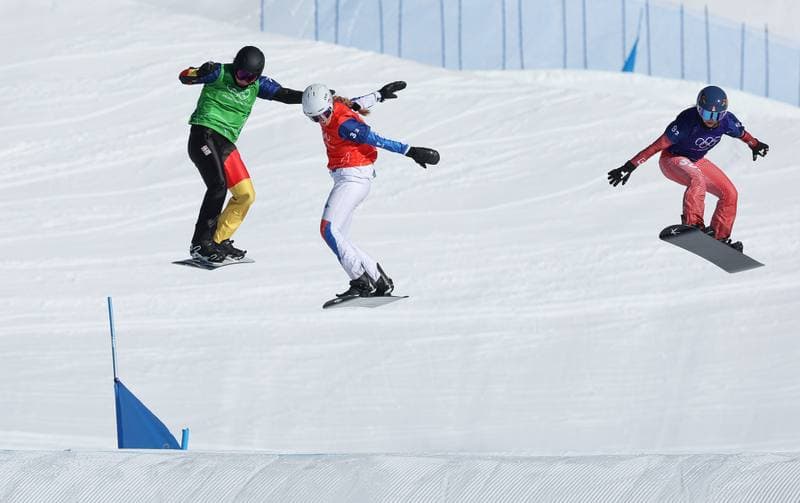 Snowboard. Olympic Winter Games Milano-Cortina 2026. Mixed Team Snowboard Cross. 10.02.2026