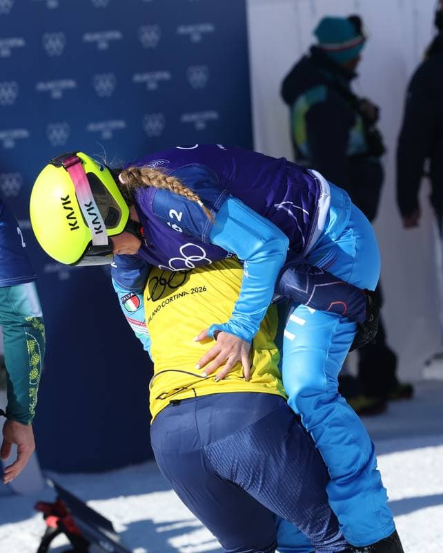 Snowboard. Olympic Winter Games Milano-Cortina 2026. Mixed Team Snowboard Cross. 10.02.2026