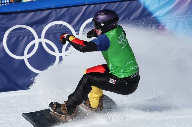 Snowboard. Olympic Winter Games Milano-Cortina 2026. Mixed Team Snowboard Cross. 10.02.2026