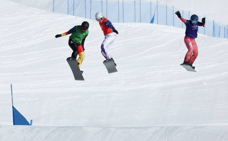 Snowboard. Olympic Winter Games Milano-Cortina 2026. Mixed Team Snowboard Cross. 10.02.2026