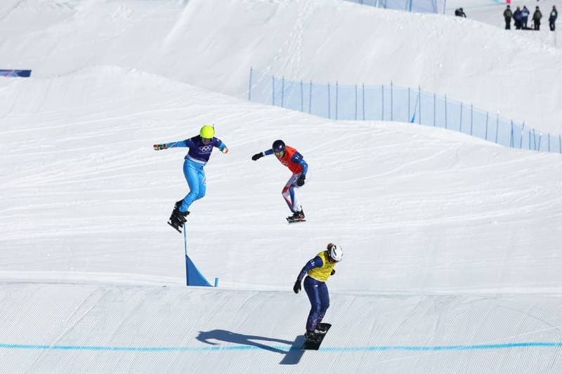 Snowboard. Olympic Winter Games Milano-Cortina 2026. Mixed Team Snowboard Cross. 10.02.2026