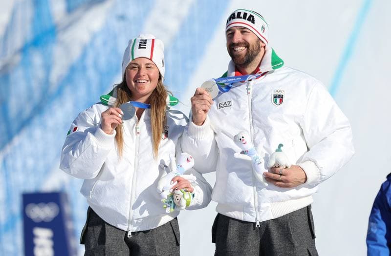Snowboard. Olympic Winter Games Milano-Cortina 2026. Mixed Team Snowboard Cross. 10.02.2026