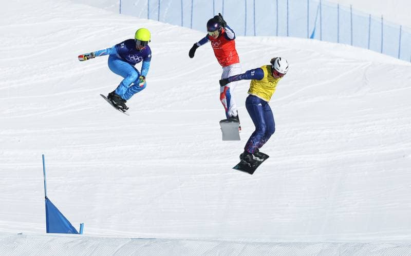 Snowboard. Olympic Winter Games Milano-Cortina 2026. Mixed Team Snowboard Cross. 10.02.2026