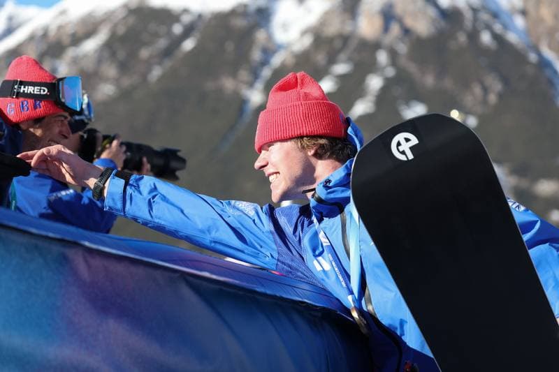 Snowboard. Olympic Winter Games Milano-Cortina 2026. Mixed Team Snowboard Cross. 10.02.2026