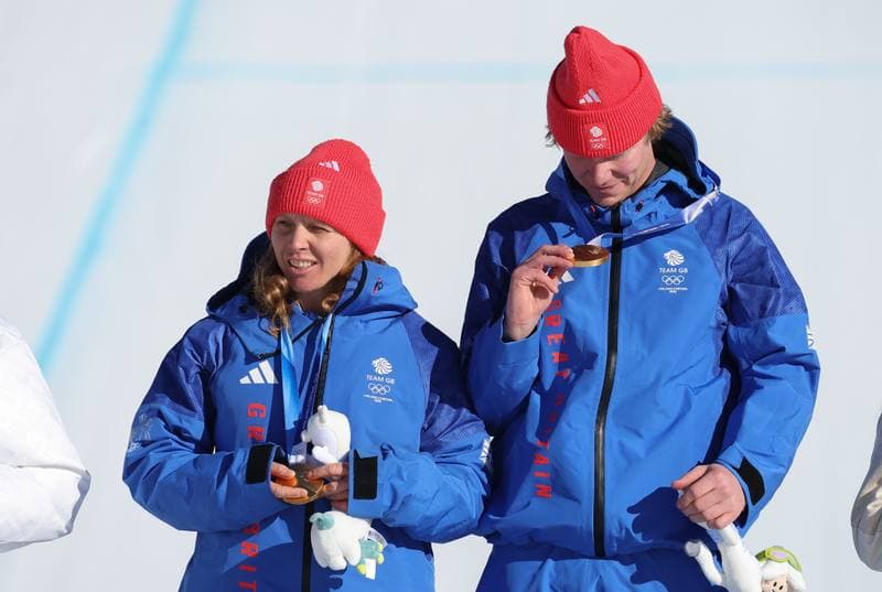 Snowboard. Olympic Winter Games Milano-Cortina 2026. Mixed Team Snowboard Cross. 10.02.2026
