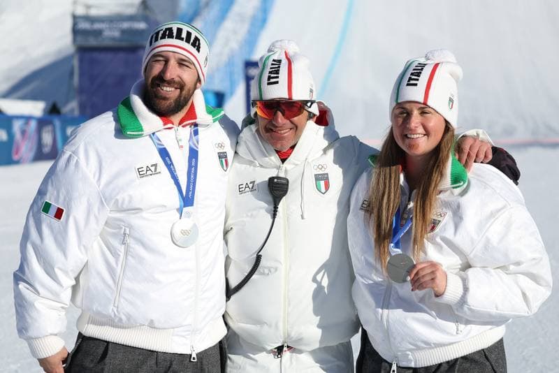 Snowboard. Olympic Winter Games Milano-Cortina 2026. Mixed Team Snowboard Cross. 10.02.2026