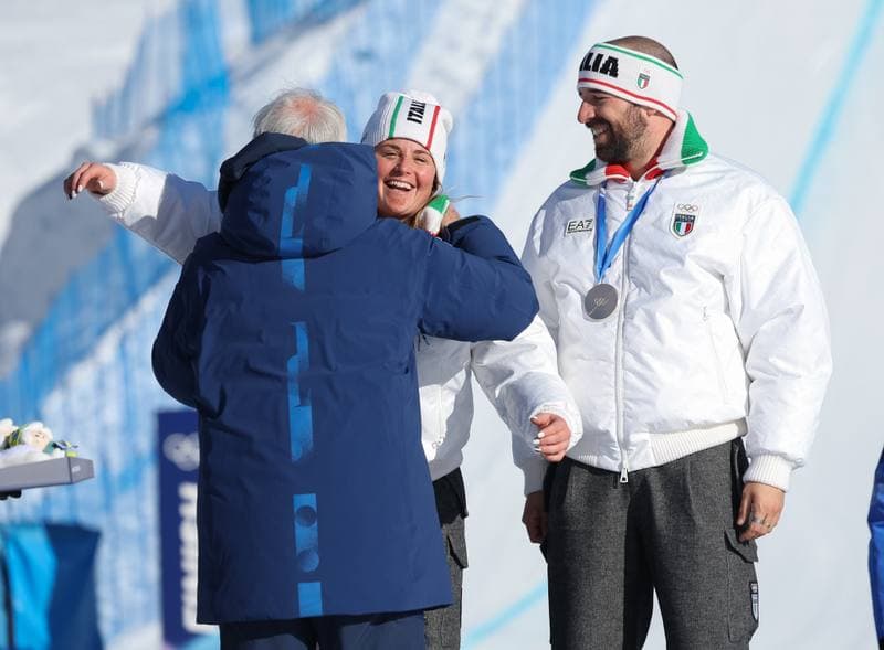 Snowboard. Olympic Winter Games Milano-Cortina 2026. Mixed Team Snowboard Cross. 10.02.2026
