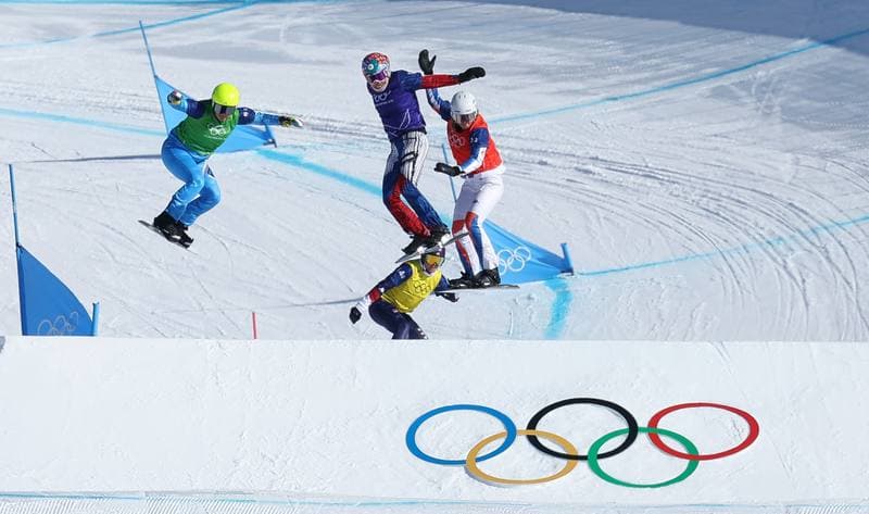 Snowboard. Olympic Winter Games Milano-Cortina 2026. Mixed Team Snowboard Cross. 10.02.2026