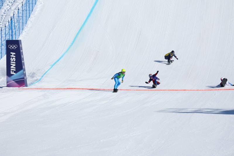 Snowboard. Olympic Winter Games Milano-Cortina 2026. Mixed Team Snowboard Cross. 10.02.2026