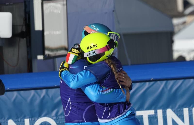 Snowboard. Olympic Winter Games Milano-Cortina 2026. Mixed Team Snowboard Cross. 10.02.2026