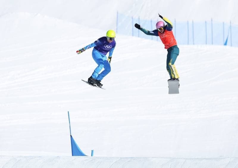 Snowboard. Olympic Winter Games Milano-Cortina 2026. Mixed Team Snowboard Cross. 10.02.2026