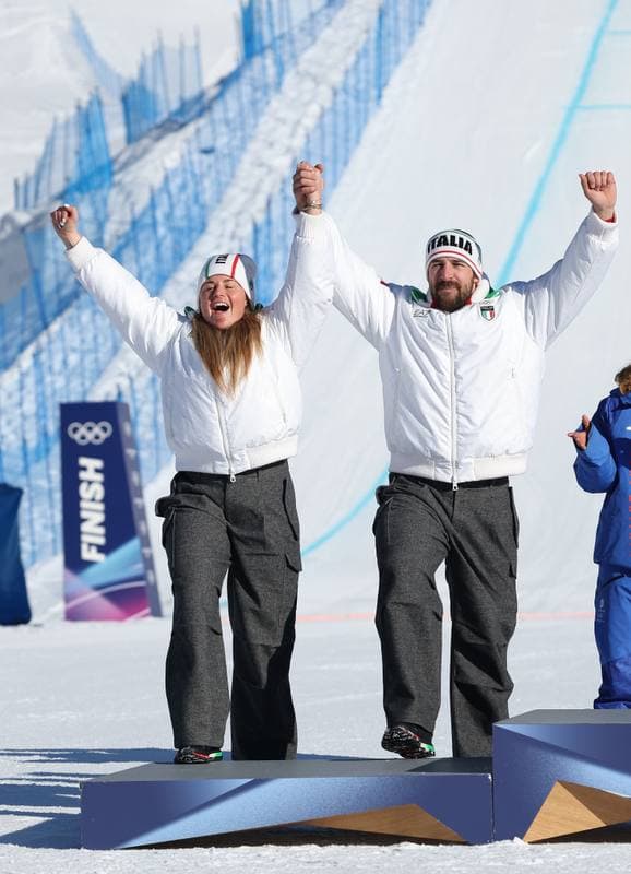 Snowboard. Olympic Winter Games Milano-Cortina 2026. Mixed Team Snowboard Cross. 10.02.2026
