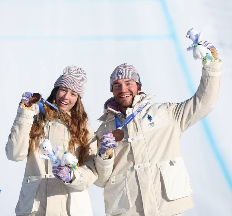 Snowboard. Olympic Winter Games Milano-Cortina 2026. Mixed Team Snowboard Cross. 10.02.2026