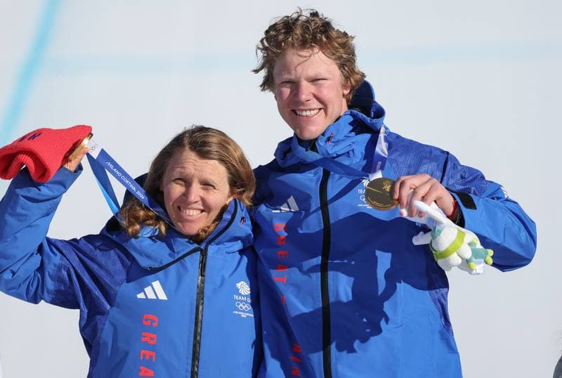 Snowboard. Olympic Winter Games Milano-Cortina 2026. Mixed Team Snowboard Cross. 10.02.2026