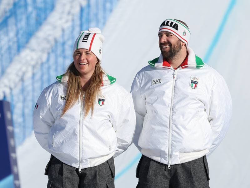 Snowboard. Olympic Winter Games Milano-Cortina 2026. Mixed Team Snowboard Cross. 10.02.2026