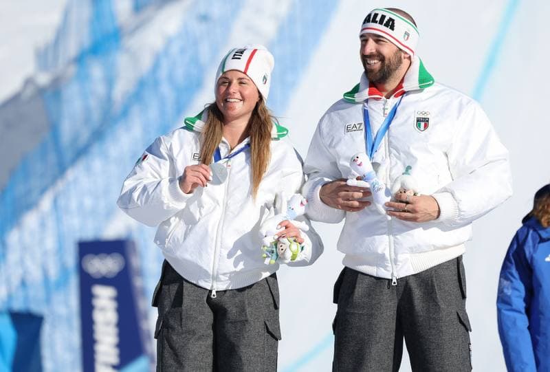 Snowboard. Olympic Winter Games Milano-Cortina 2026. Mixed Team Snowboard Cross. 10.02.2026