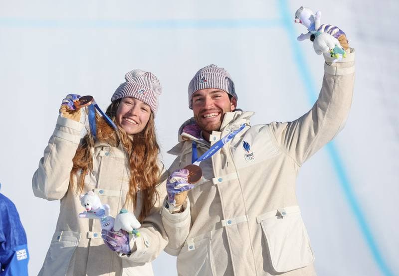 Snowboard. Olympic Winter Games Milano-Cortina 2026. Mixed Team Snowboard Cross. 10.02.2026