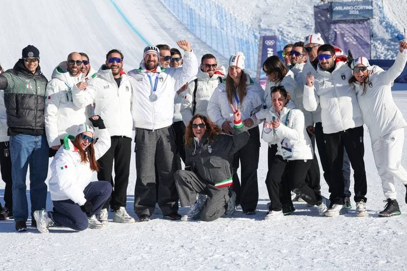 Snowboard. Olympic Winter Games Milano-Cortina 2026. Mixed Team Snowboard Cross. 10.02.2026