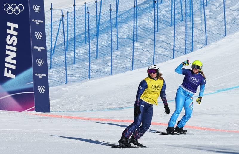 Snowboard. Olympic Winter Games Milano-Cortina 2026. Mixed Team Snowboard Cross. 10.02.2026