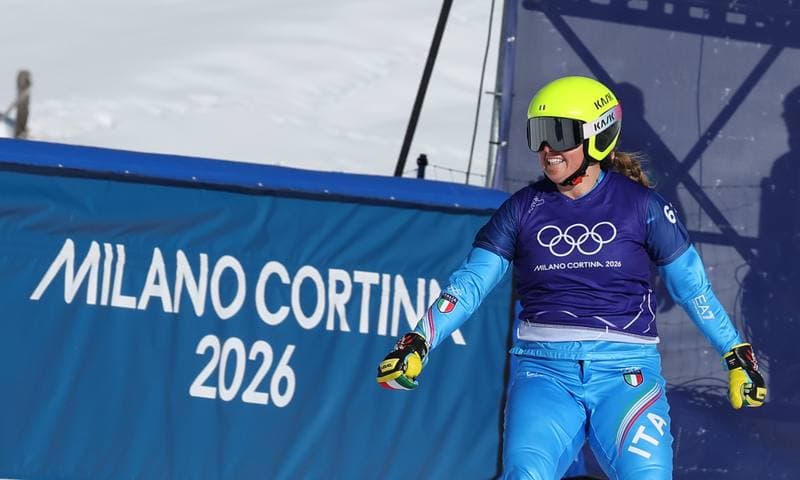 Snowboard. Olympic Winter Games Milano-Cortina 2026. Mixed Team Snowboard Cross. 10.02.2026