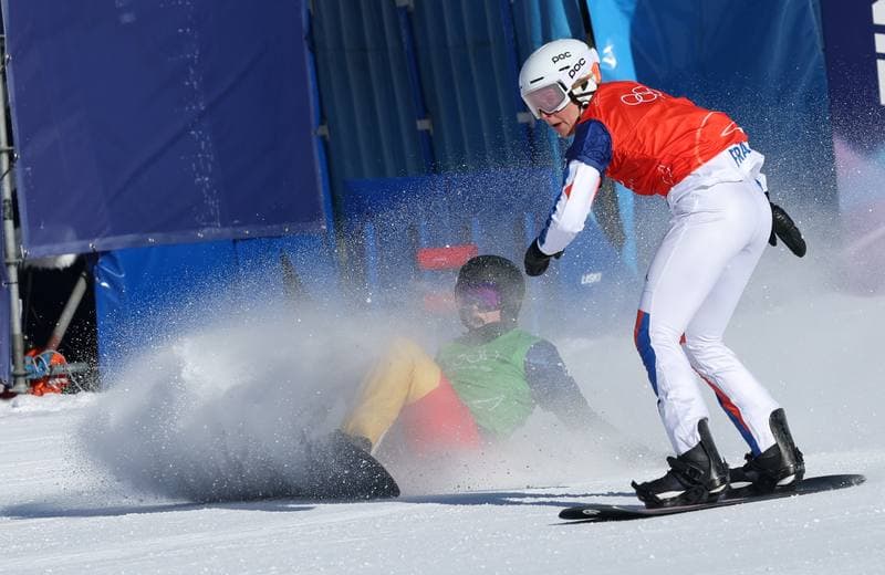 Snowboard. Olympic Winter Games Milano-Cortina 2026. Mixed Team Snowboard Cross. 10.02.2026