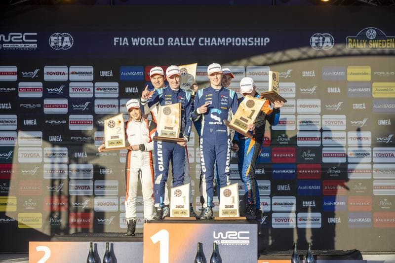 Motorsport. WRC. Rally Sweden. 12.02.2026
