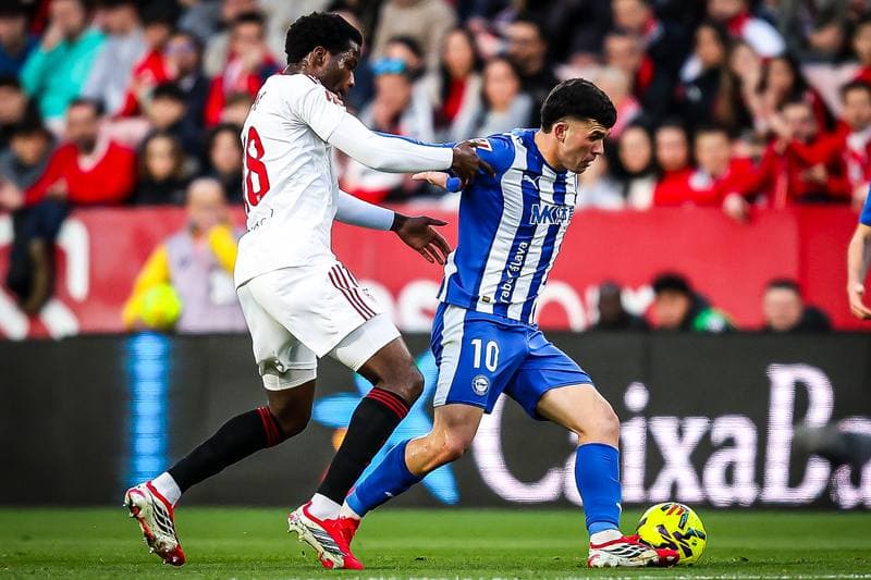 Football. La Liga. Sevilla - Deportivo Alaves. 14.02.2026