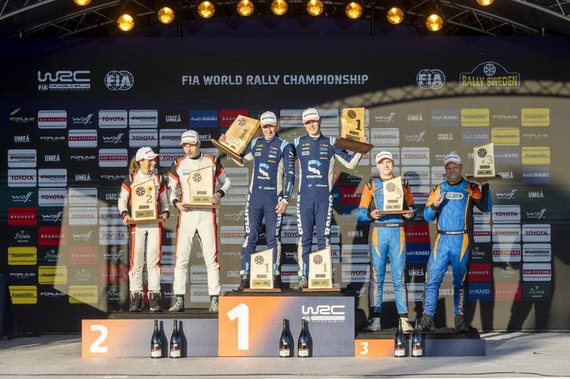 Motorsport. WRC. Rally Sweden. 12.02.2026