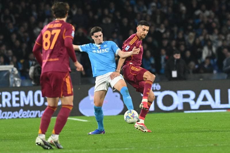 Football. Serie A. SSC Napoli - AS Roma. 15.02.2026