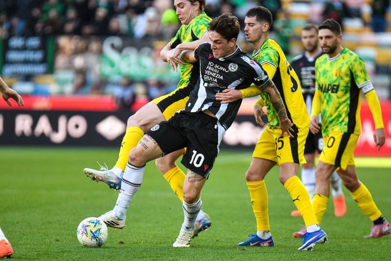 Football. Serie A. Udinese Calcio - US Sassuolo. 15.02.2026