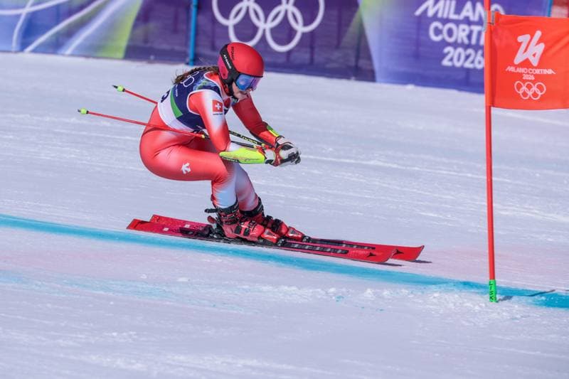 Alpine Skiing. Olympic Winter Games Milano-Cortina 2026. Women's Giant Slalom. 15.02.2026