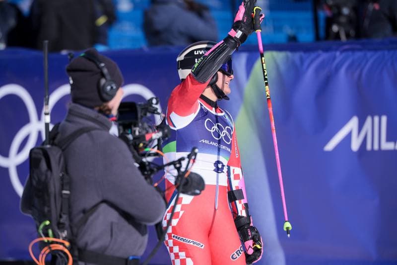 Alpine Skiing. Olympic Winter Games Milano-Cortina 2026. Women's Giant Slalom. 15.02.2026