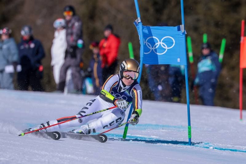 Alpine Skiing. Olympic Winter Games Milano-Cortina 2026. Women's Giant Slalom. 15.02.2026