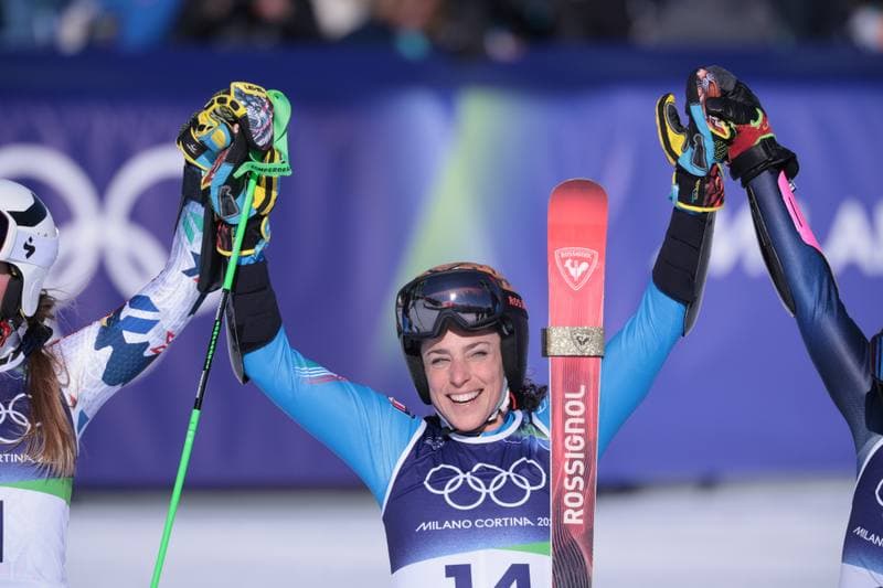 Alpine Skiing. Olympic Winter Games Milano-Cortina 2026. Women's Giant Slalom. 15.02.2026