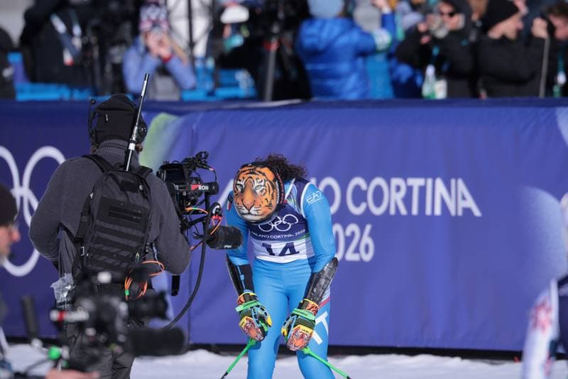 Alpine Skiing. Olympic Winter Games Milano-Cortina 2026. Women's Giant Slalom. 15.02.2026