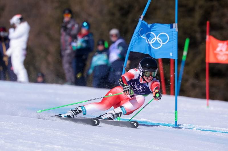 Alpine Skiing. Olympic Winter Games Milano-Cortina 2026. Women's Giant Slalom. 15.02.2026