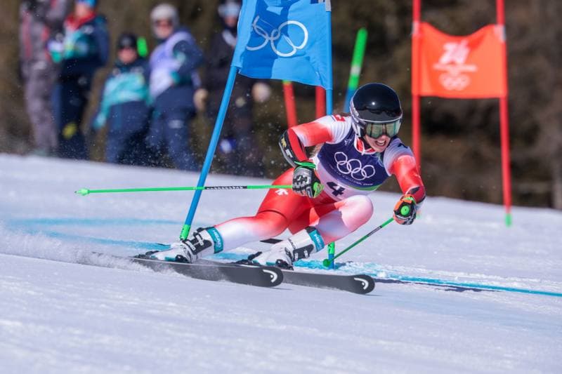 Alpine Skiing. Olympic Winter Games Milano-Cortina 2026. Women's Giant Slalom. 15.02.2026