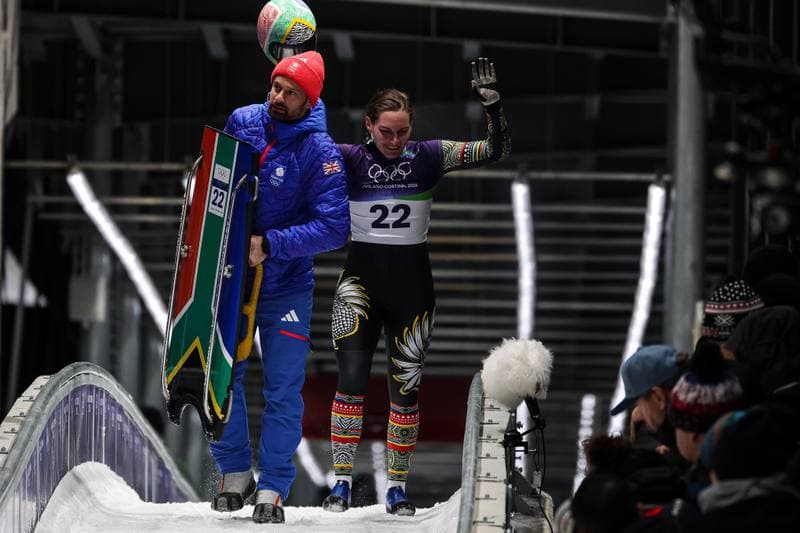 Skeleton. Olympic Winter Games Milano-Cortina 2026. Day 1. 14.02.2026
