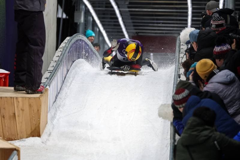 Skeleton. Olympic Winter Games Milano-Cortina 2026. Day 1. 14.02.2026