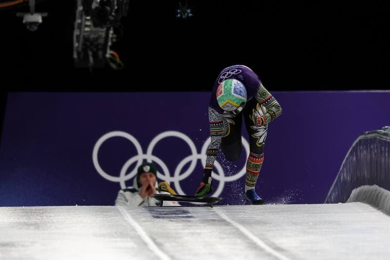Skeleton. Olympic Winter Games Milano-Cortina 2026. Day 1. 14.02.2026