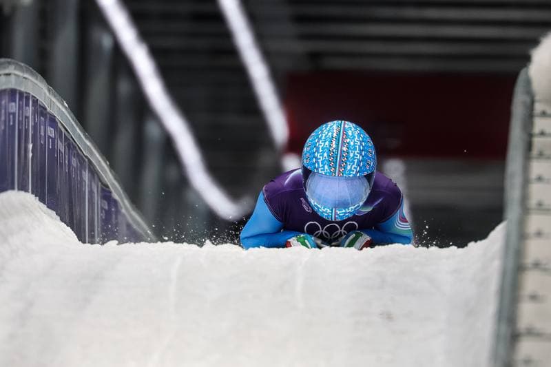 Skeleton. Olympic Winter Games Milano-Cortina 2026. Day 1. 14.02.2026