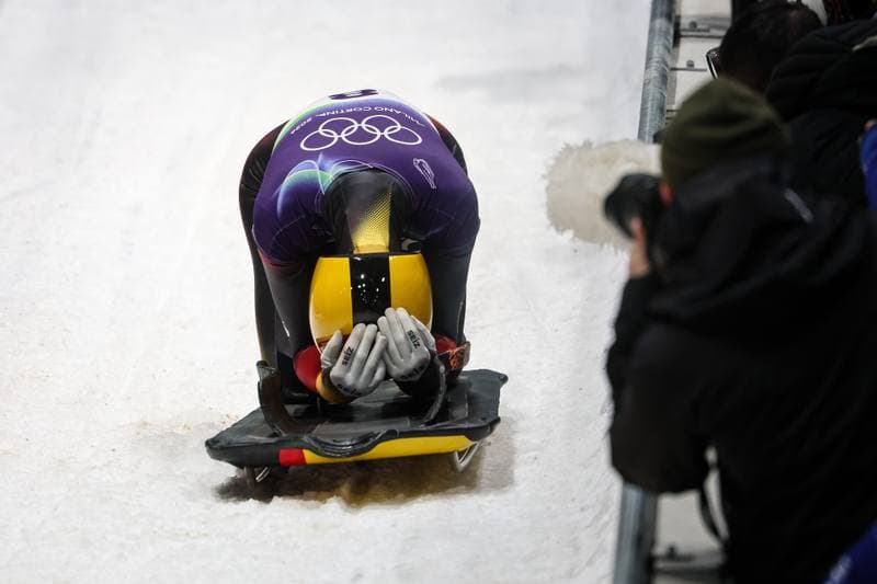 Skeleton. Olympic Winter Games Milano-Cortina 2026. Day 1. 14.02.2026