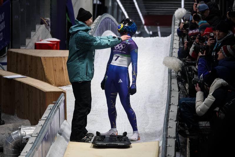Skeleton. Olympic Winter Games Milano-Cortina 2026. Day 1. 14.02.2026