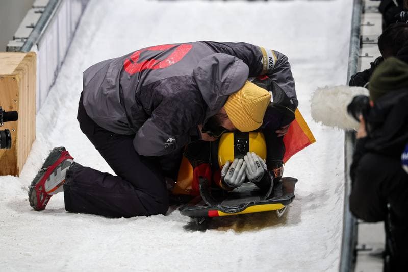Skeleton. Olympic Winter Games Milano-Cortina 2026. Day 1. 14.02.2026